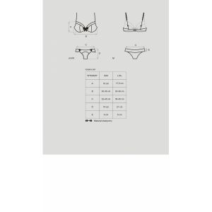 Rosana komplet L/XL